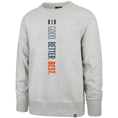 Chicago Bears '47 Good. Better. Best. Franklin Sweatshirt - Heather Gray Sweatshirts