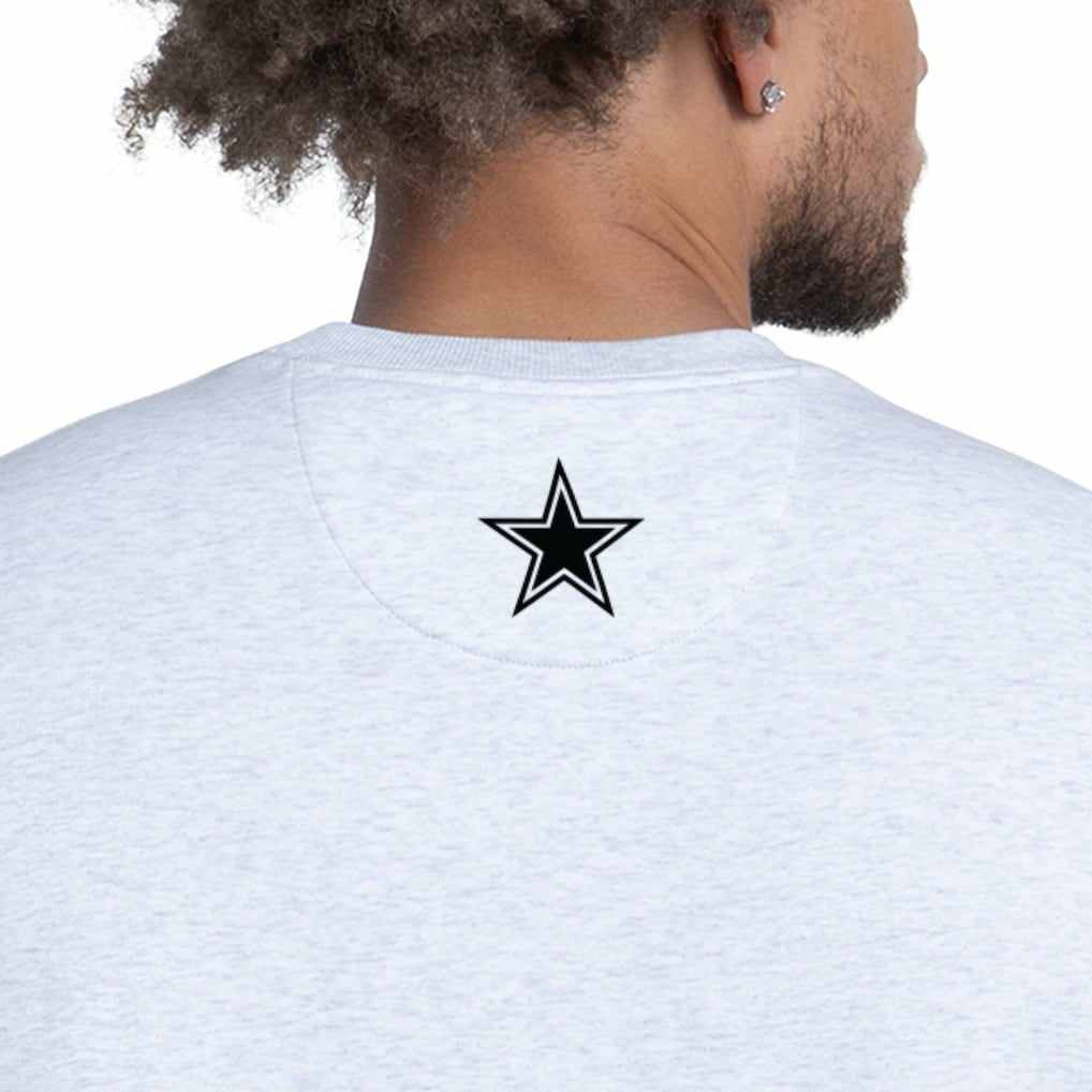 Dallas Cowboys Starter Faceoff Fleece Sweatshirt - Ash Sweatshirts