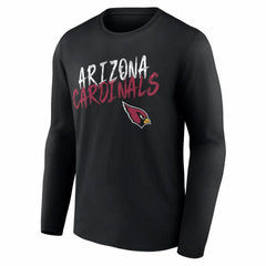 Arizona Cardinals Hustle Long Sleeve T-Shirt - Black T-shirts