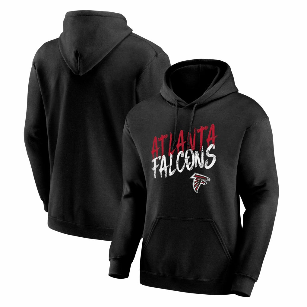 Atlanta Falcons Hustle Hoodie - Black Hoodies