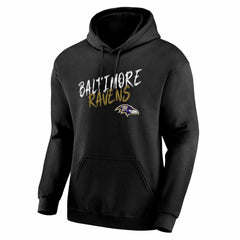 Baltimore Ravens Hustle Hoodie - Black Hoodies