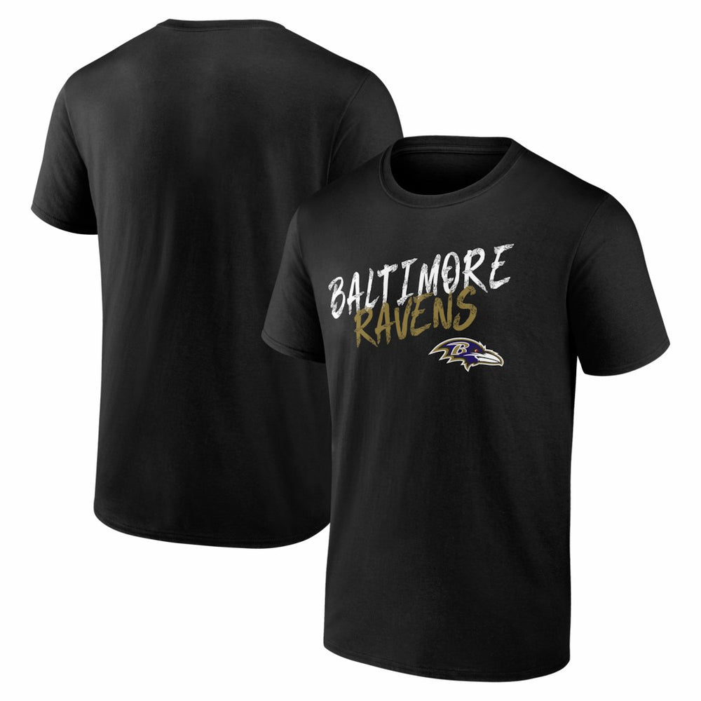 Baltimore Ravens Hustle T-Shirt - Black T-shirts