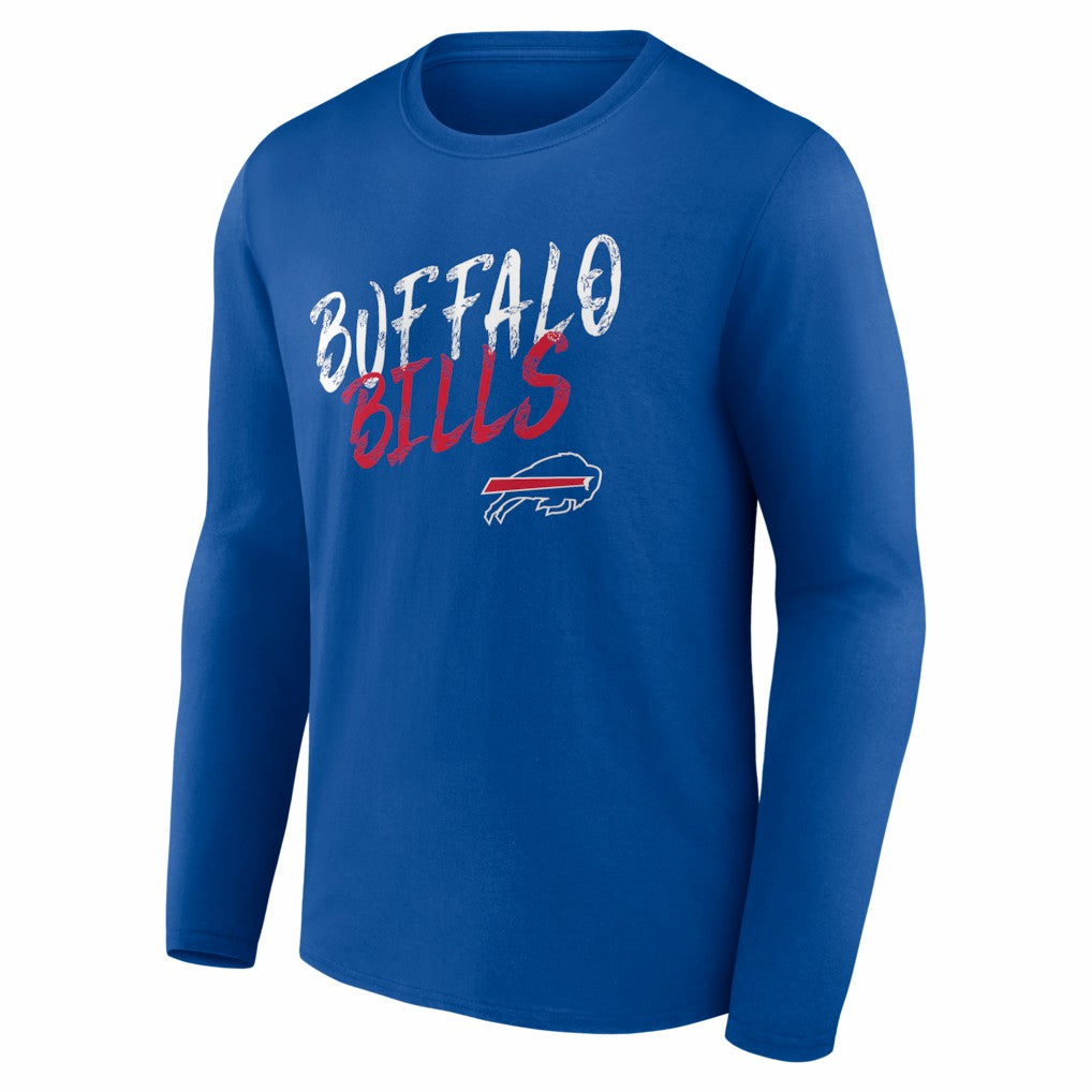 Buffalo Bills Hustle Long Sleeve T-Shirt - Royal T-shirts
