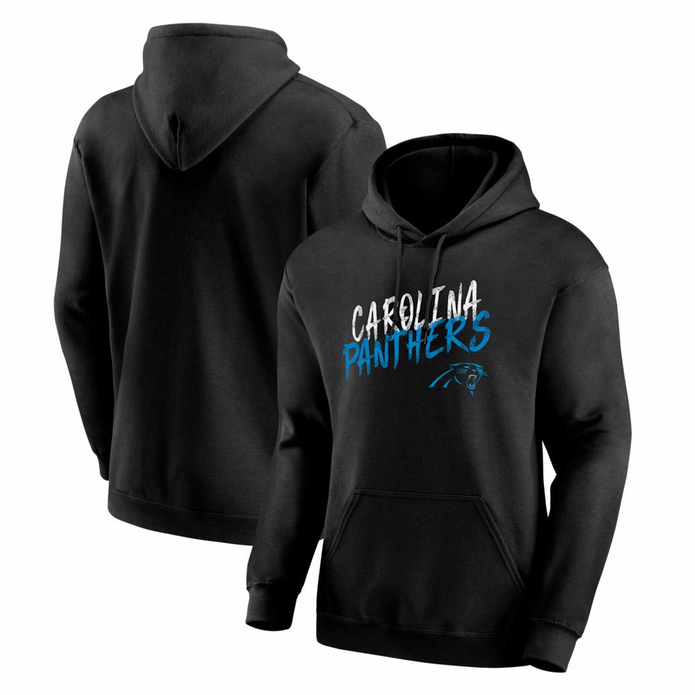 Carolina Panthers Hustle Hoodie - Black Hoodies