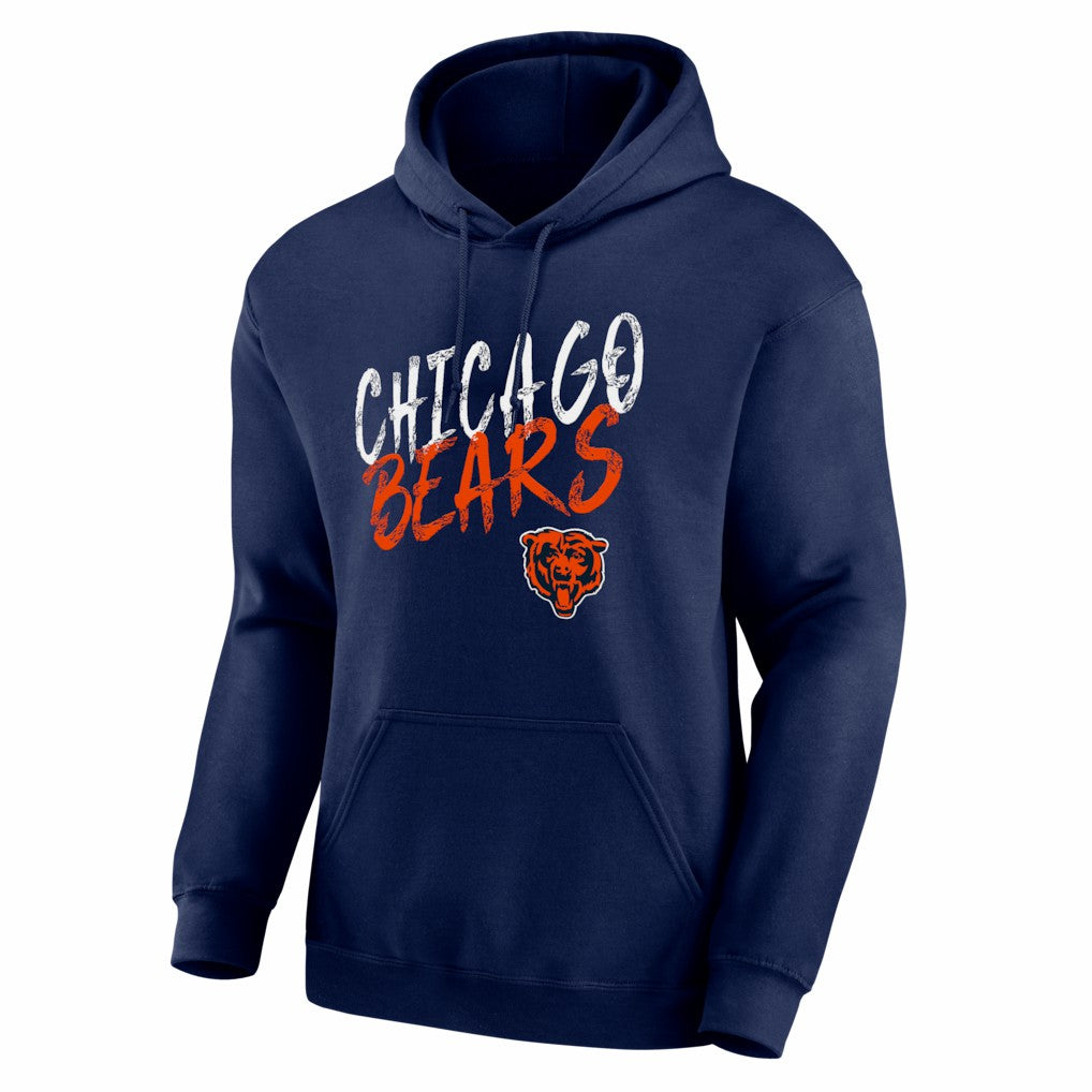 Chicago Bears Hustle Hoodie - Navy Hoodies