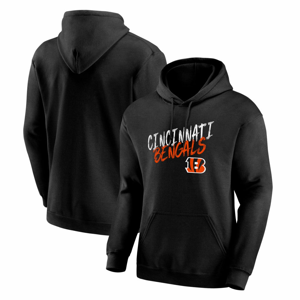 Cincinnati Bengals Hustle Hoodie - Black Hoodies