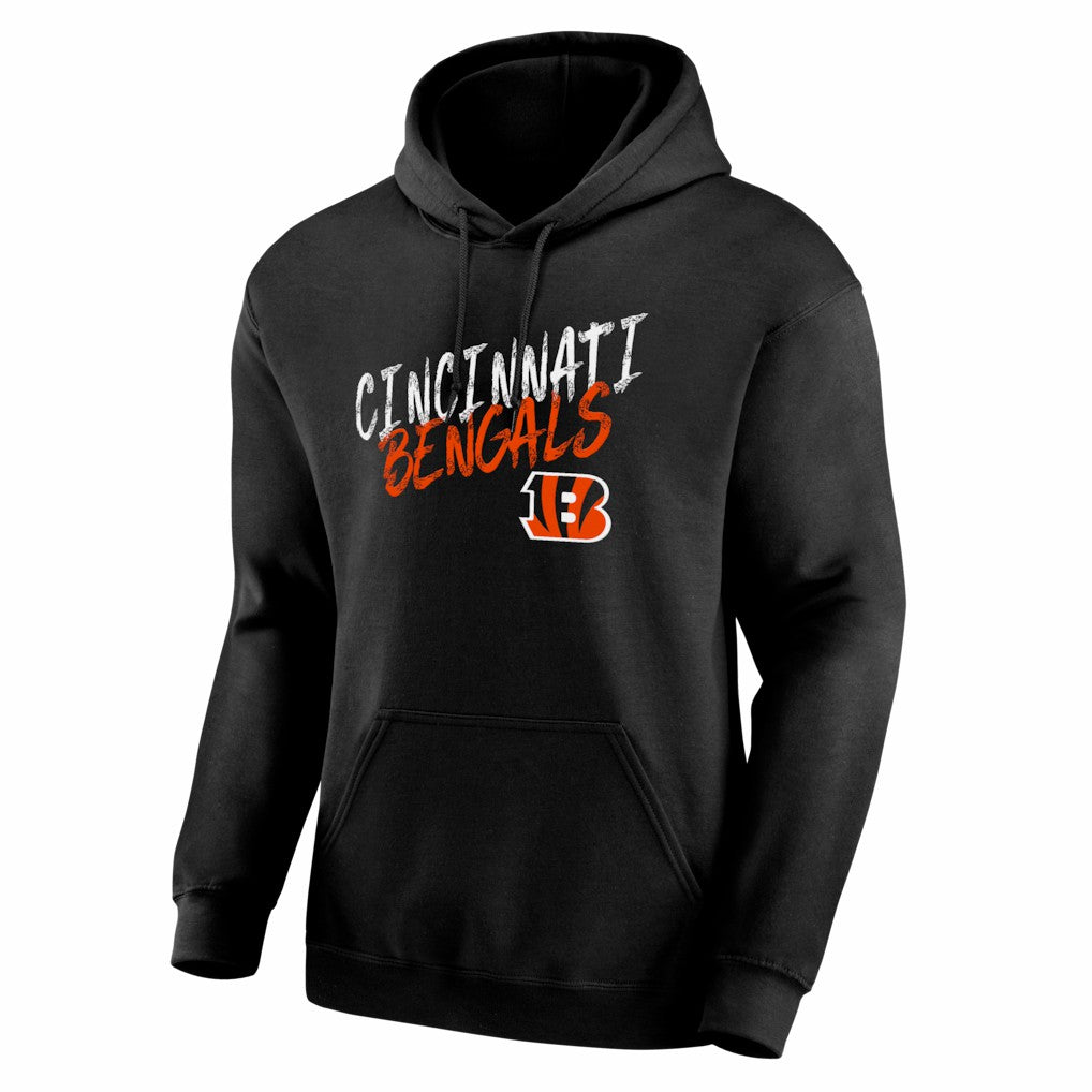 Cincinnati Bengals Hustle Hoodie - Black Hoodies