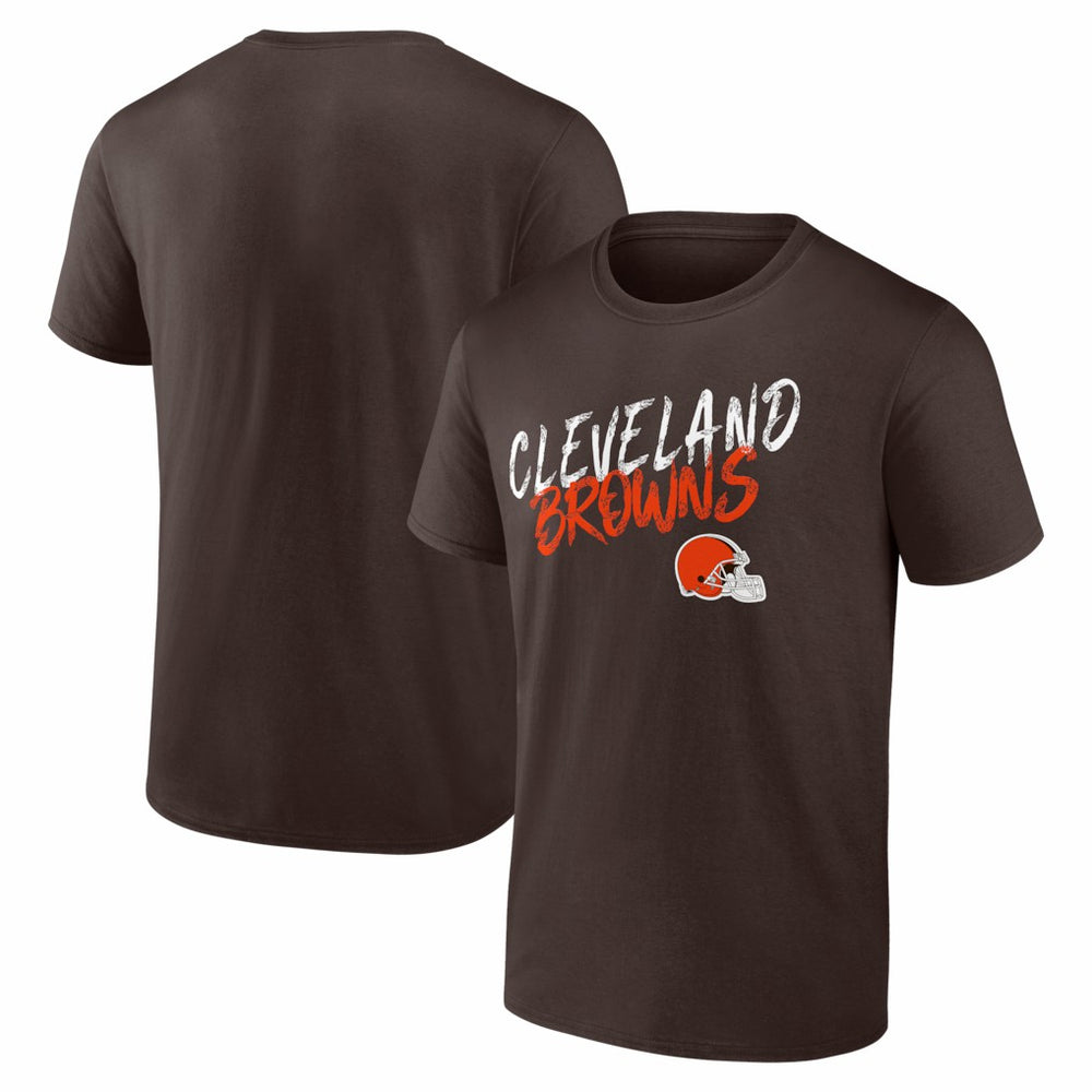 Cleveland Browns Hustle T-Shirt - Brown T-shirts