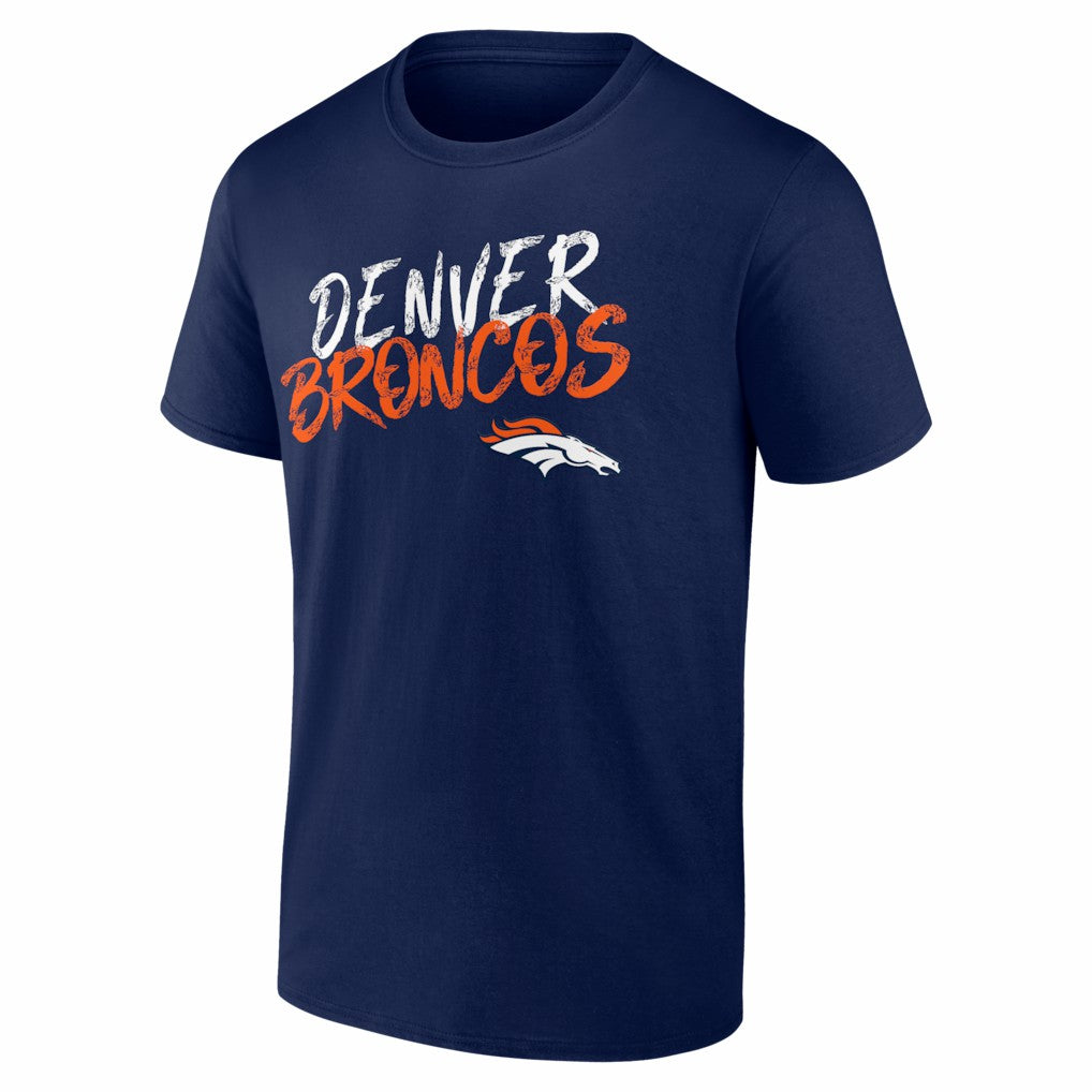 Denver Broncos Hustle T-Shirt - Navy T-shirts