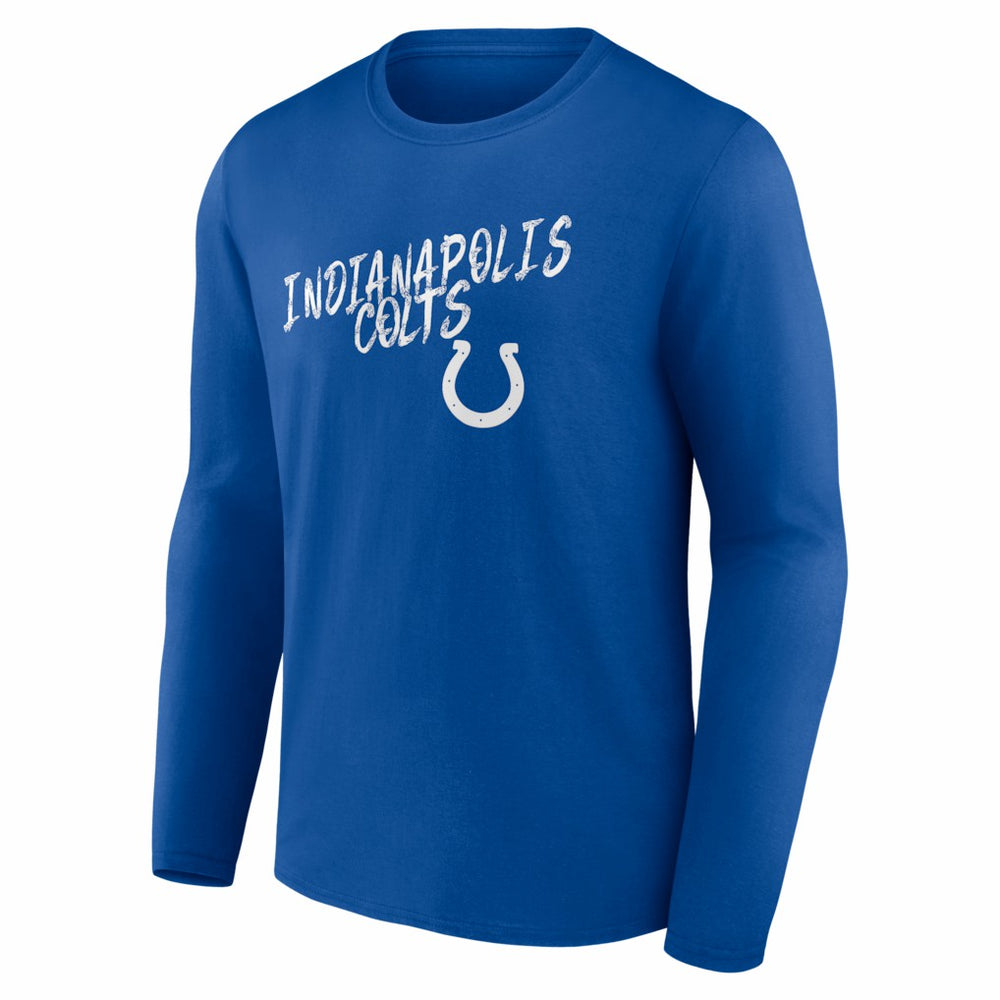 Indianapolis Colts Hustle Long Sleeve T-Shirt - Royal T-shirts