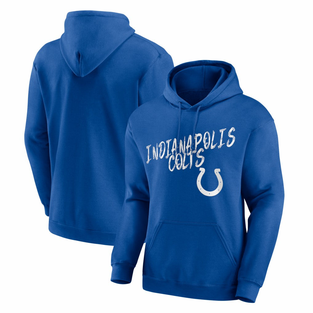 Indianapolis Colts Hustle Hoodie - Royal Hoodies
