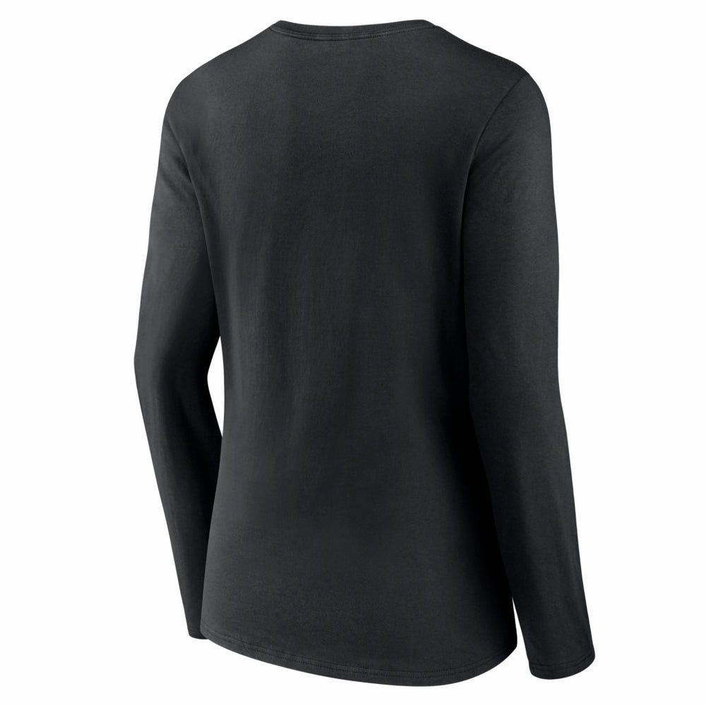 Jacksonville Jaguars Women's Hustle Long Sleeve V-Neck T-Shirt - Black T-shirts
