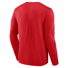 Kansas City Chiefs Hustle Long Sleeve T-Shirt - Red T-shirts