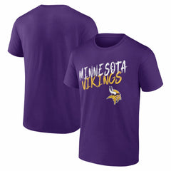 Minnesota Vikings Hustle T-Shirt - Purple T-shirts