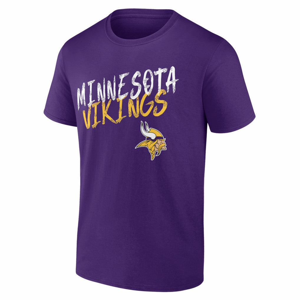 Minnesota Vikings Hustle T-Shirt - Purple T-shirts