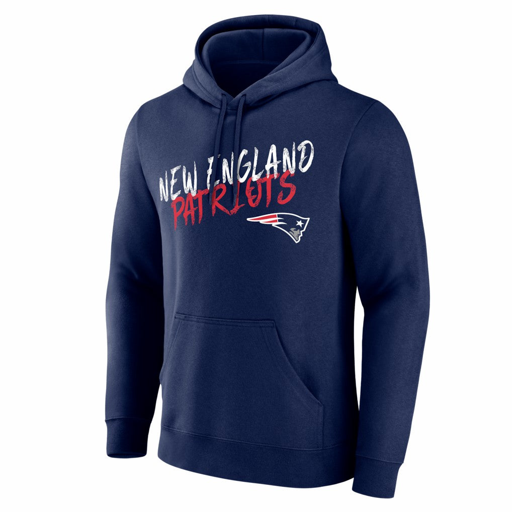 New England Patriots Hustle Hoodie - Navy Hoodies