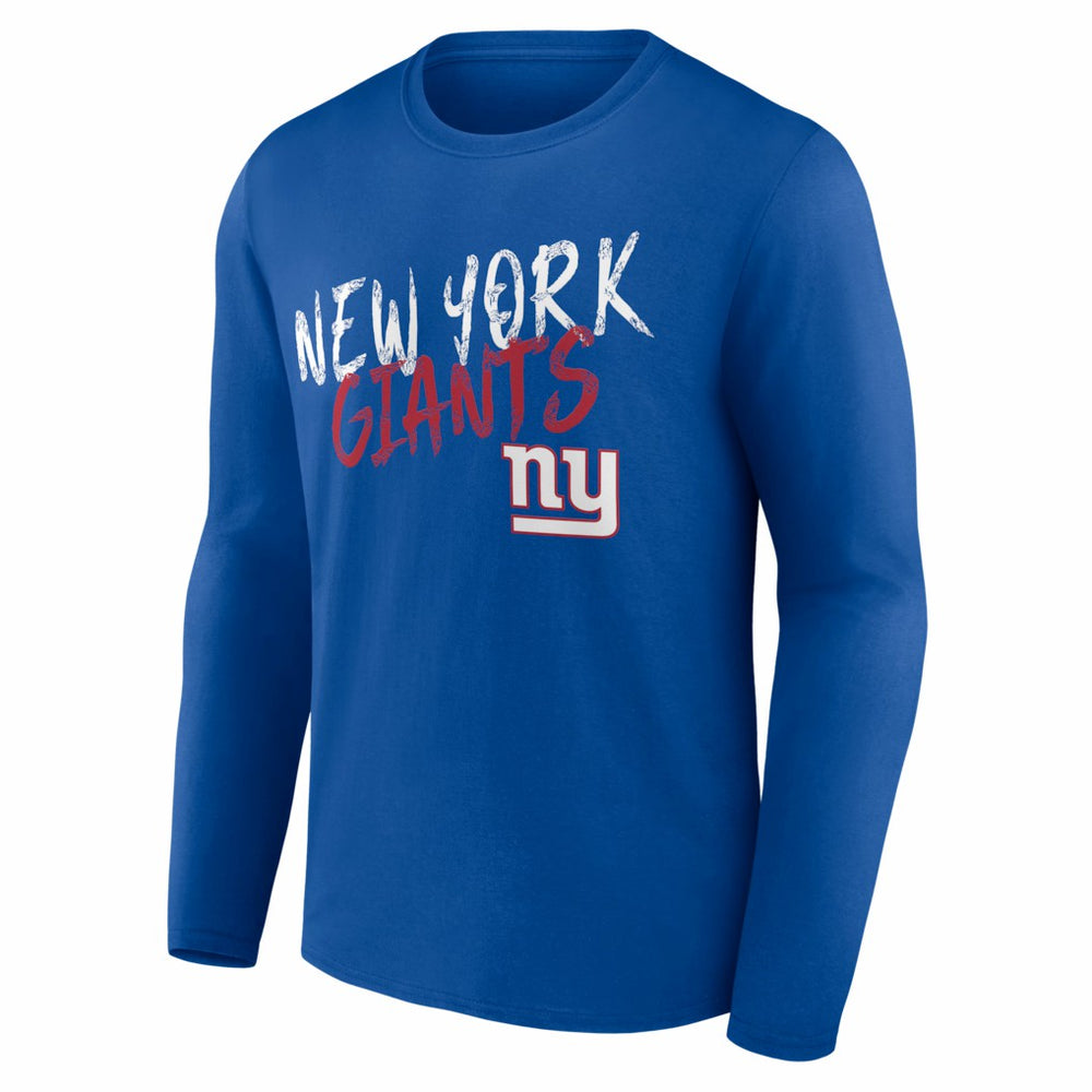 New York Giants Hustle Long Sleeve T-Shirt - Royal T-shirts