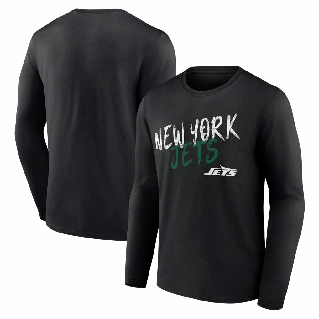 New York Jets Hustle Long Sleeve T-Shirt - Black T-shirts