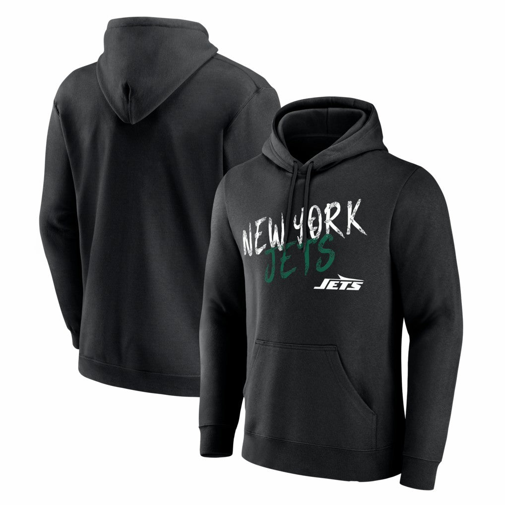 New York Jets Hustle Hoodie - Black Hoodies