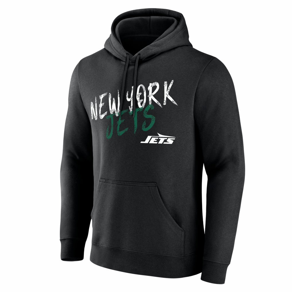 New York Jets Hustle Hoodie - Black Hoodies