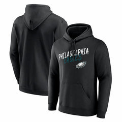 Philadelphia Eagles Hustle Hoodie - Black Hoodies
