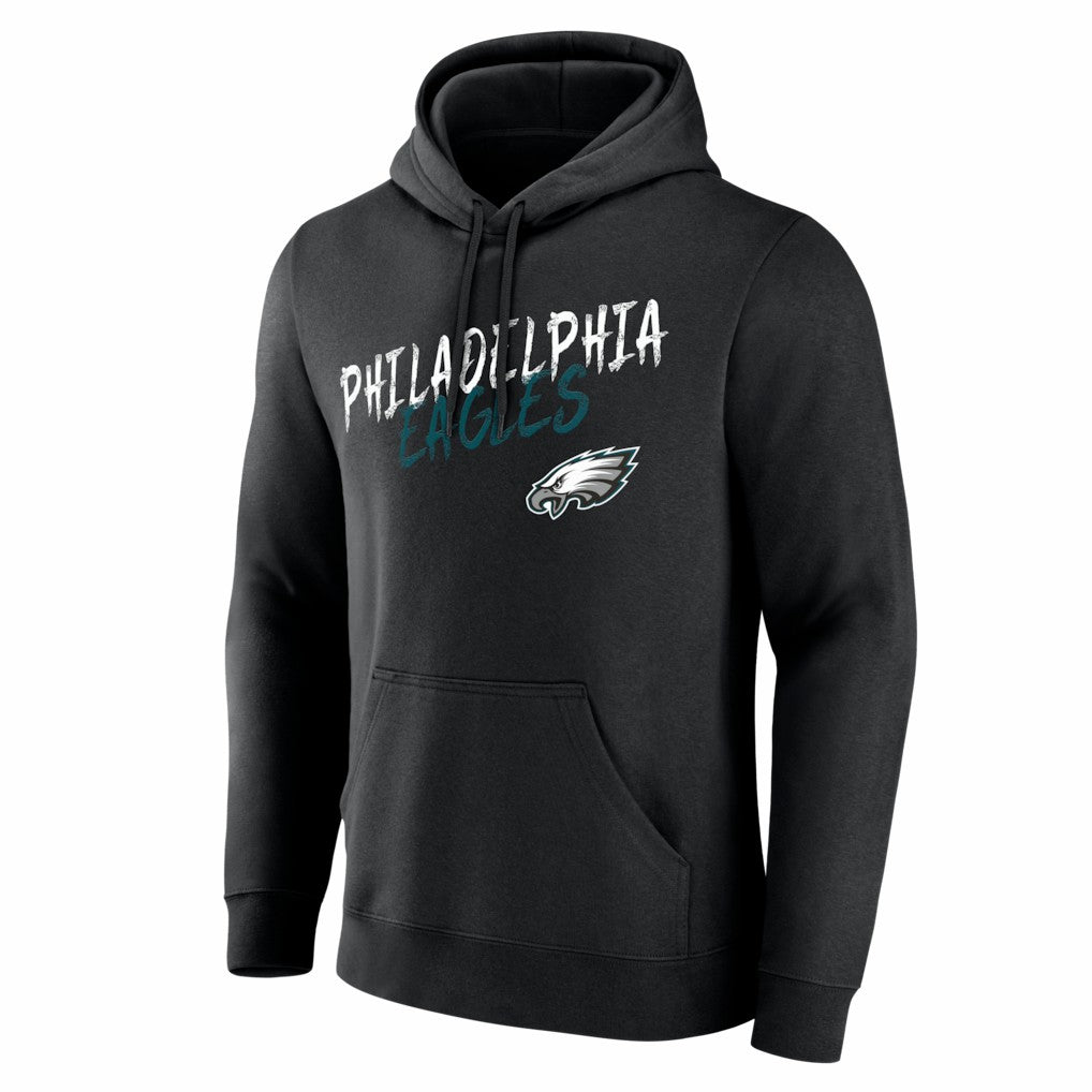 Philadelphia Eagles Hustle Hoodie - Black Hoodies