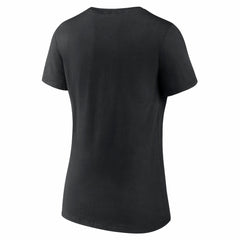 Philadelphia Eagles Women's Hustle V-Neck T-Shirt - Black T-shirts