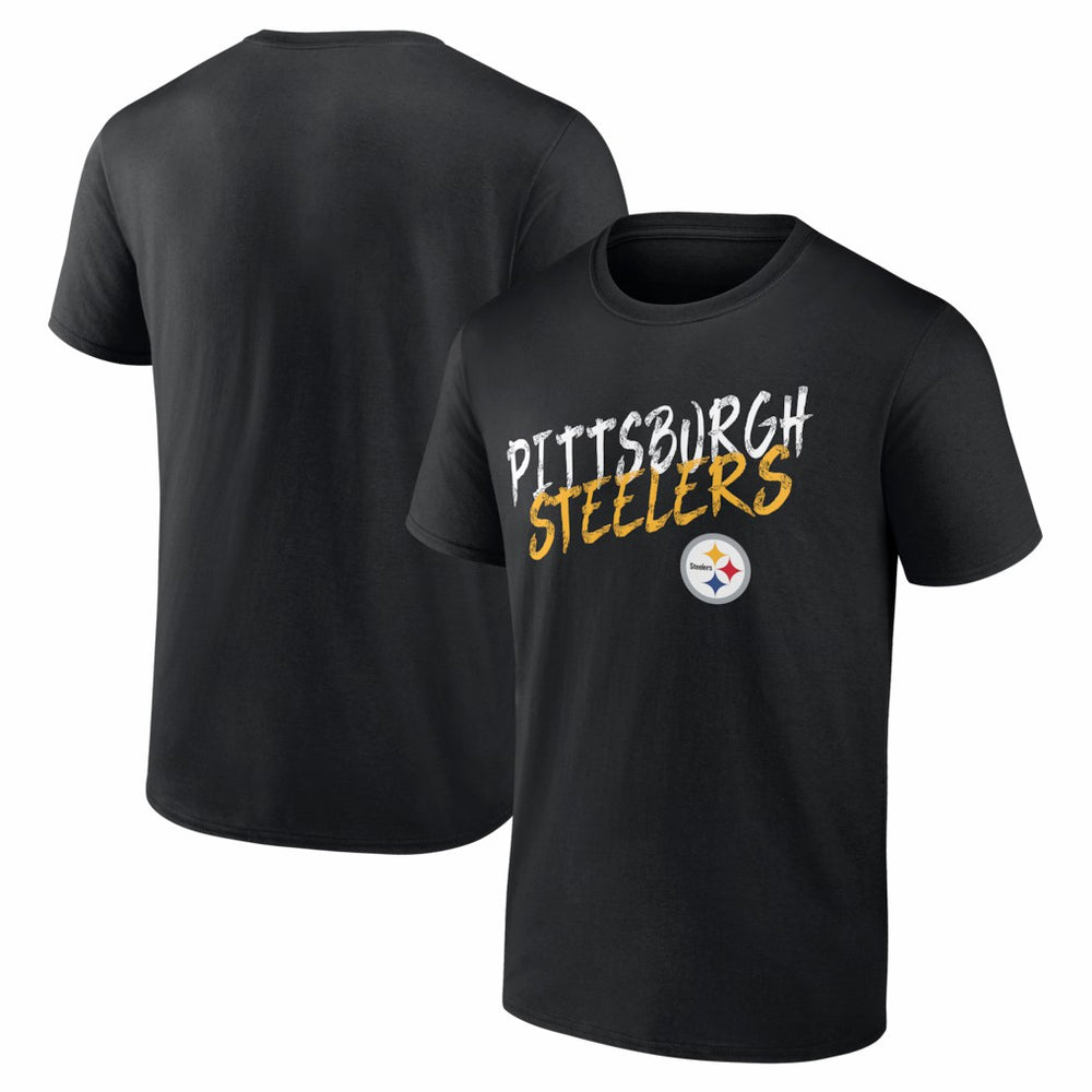 Pittsburgh Steelers Hustle T-Shirt - Black T-shirts
