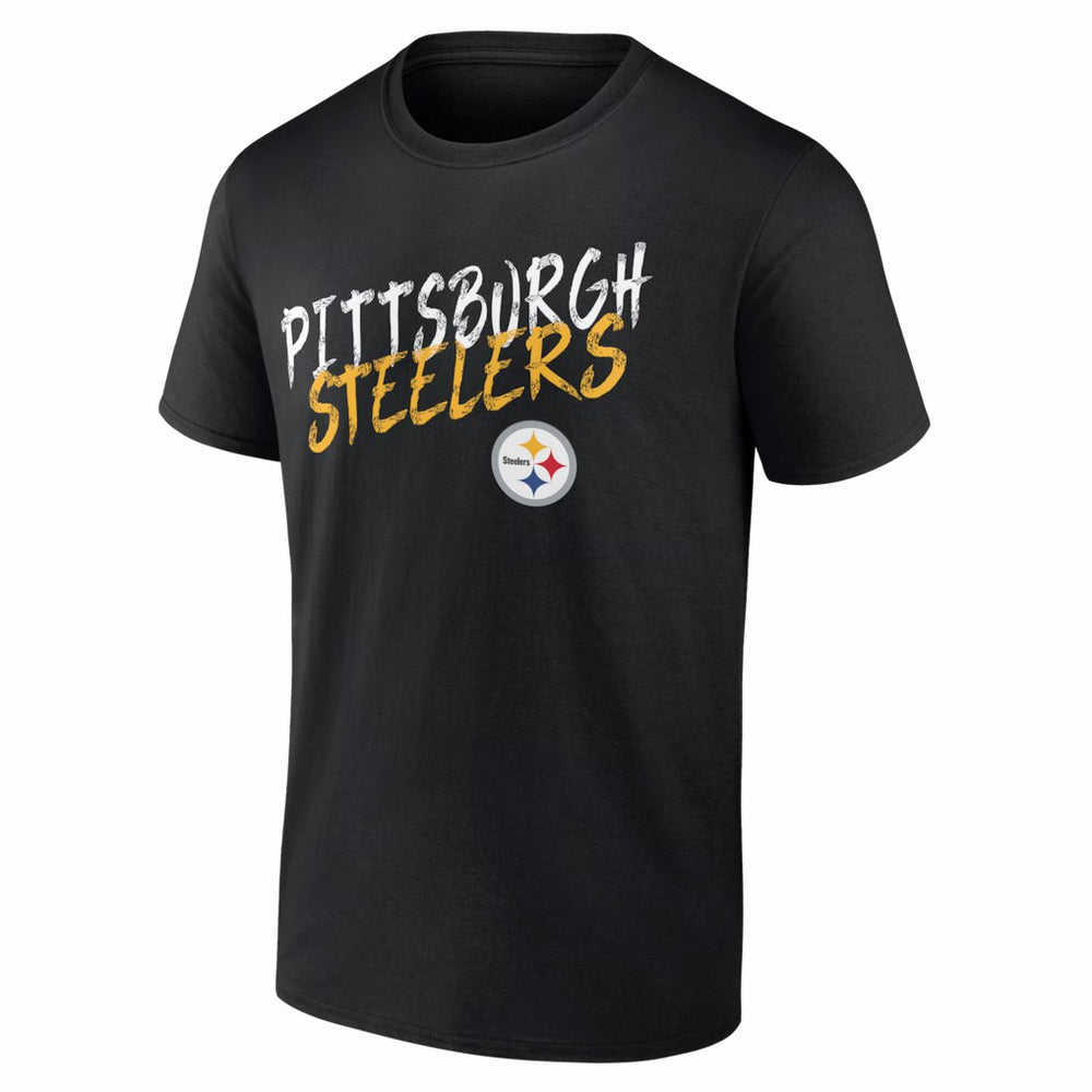 Pittsburgh Steelers Hustle T-Shirt - Black T-shirts