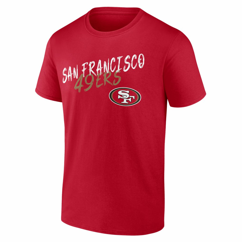 San Francisco 49ers Hustle T-Shirt - Scarlet T-shirts