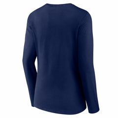 Seattle Seahawks Women's Hustle Long Sleeve V-Neck T-Shirt - College Navy T-shirts