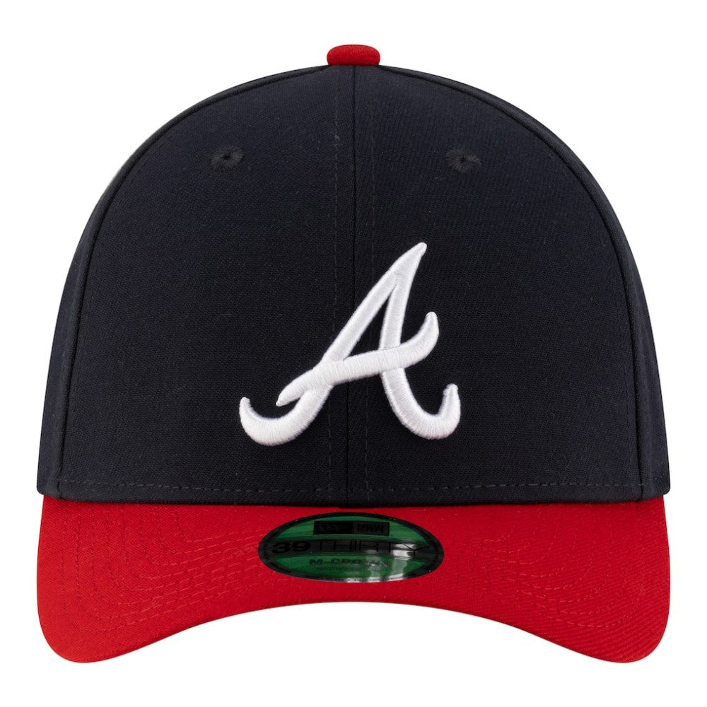 Atlanta Braves New Era Player Replica 39THIRTY M-Crown Flex Hat - Navy Hats