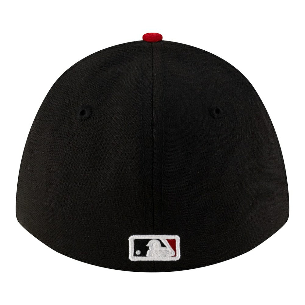 Cincinnati Reds New Era Player Replica 39THIRTY M-Crown Flex Hat - Black Hats