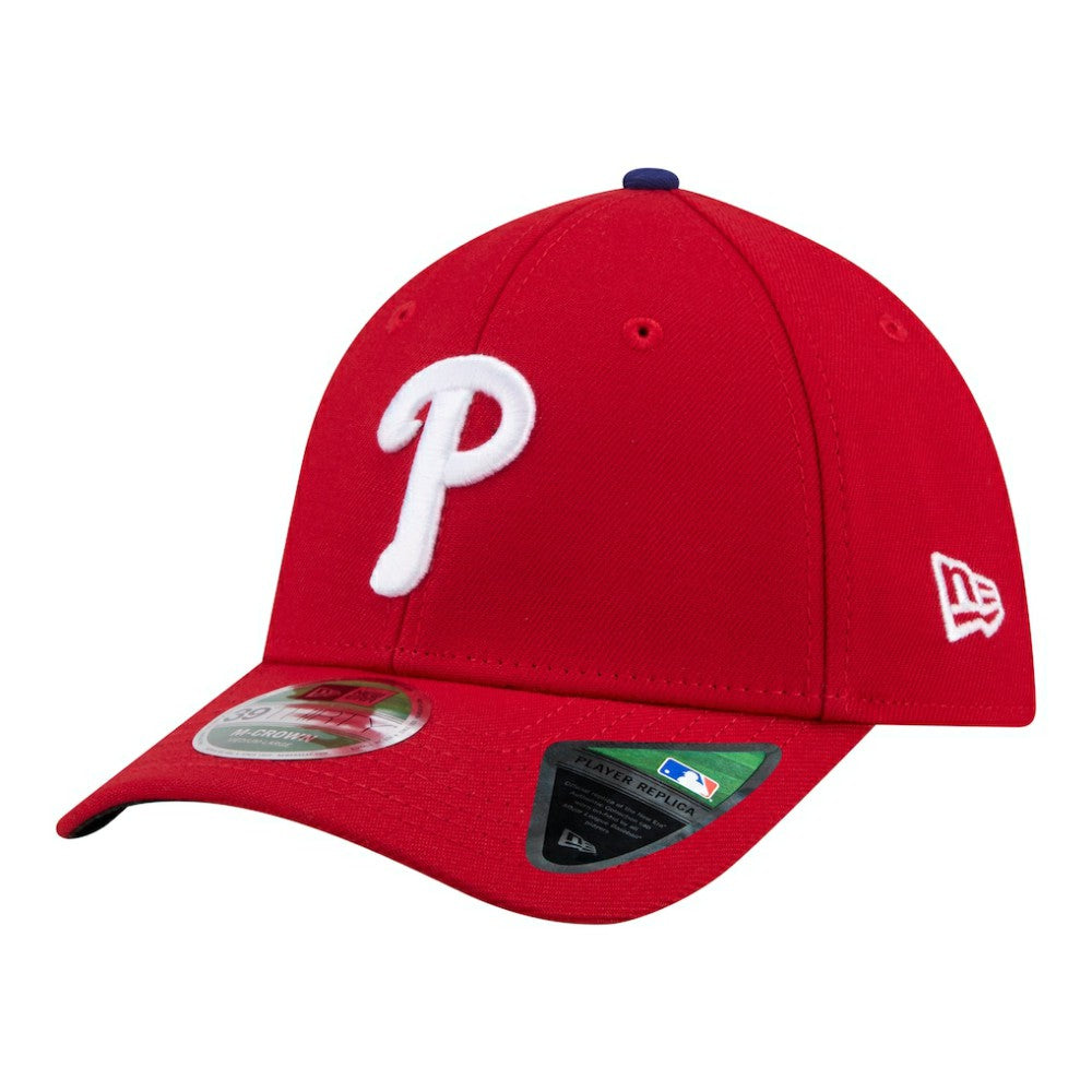 Philadelphia Phillies New Era Player Replica 39THIRTY M-Crown Flex Hat - Red Hats