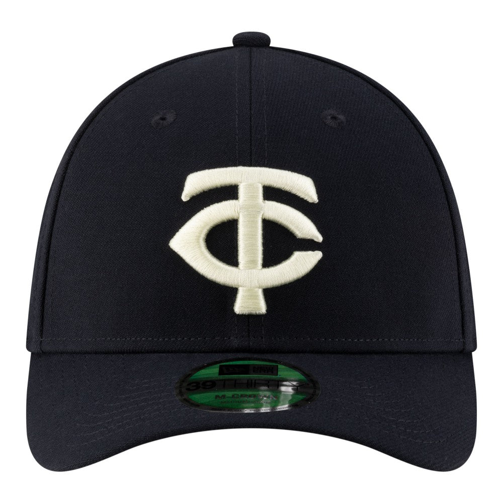 Minnesota Twins New Era Alternate Player Replica 39THIRTY M-Crown Flex Hat - Navy Hats