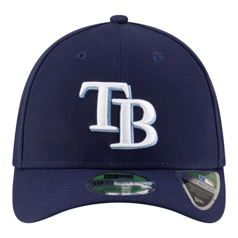 Tampa Bay Rays New Era Player Replica 39THIRTY M-Crown Flex Hat - Navy Hats