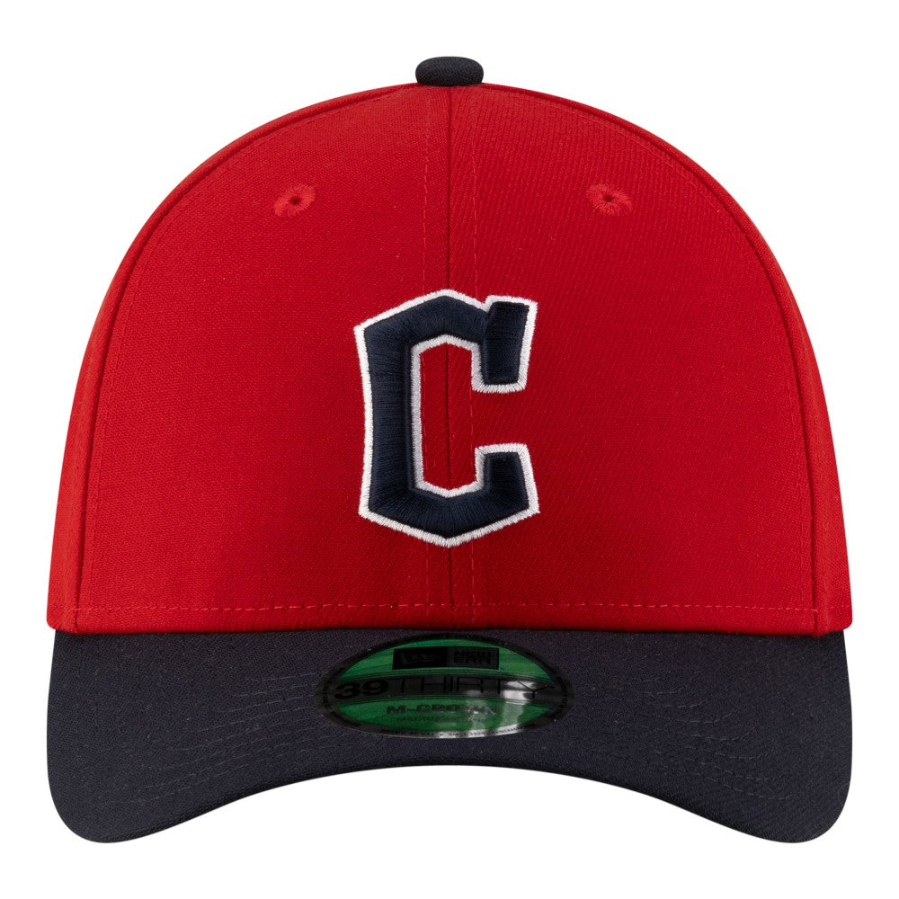 Cleveland Guardians New Era Player Replica 39THIRTY M-Crown Flex Hat - Red Hats