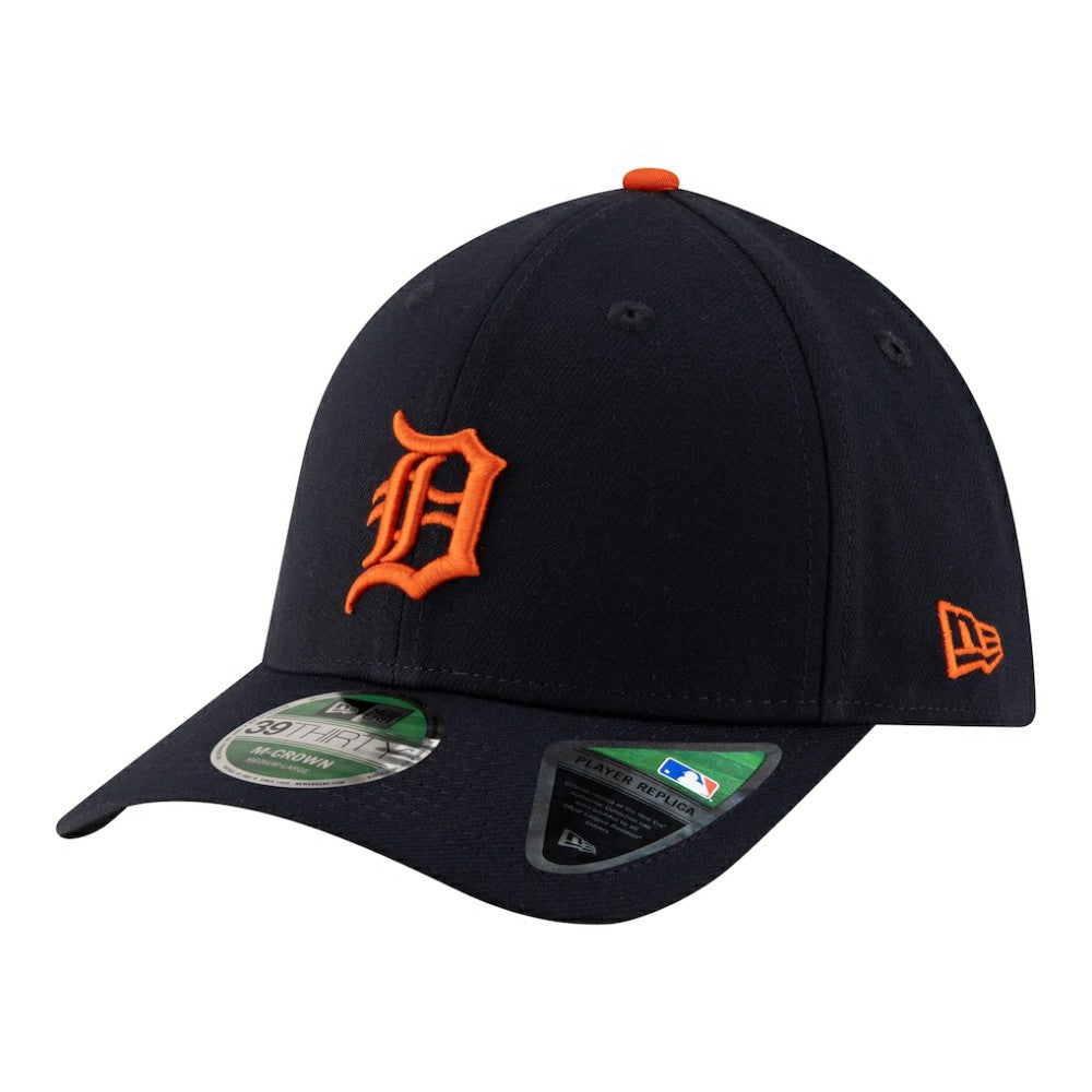 Detroit Tigers New Era Player Replica 39THIRTY M-Crown Flex Hat - Navy Hats