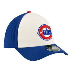 Chicago Cubs New Era Player Replica 39THIRTY M-Crown Flex Hat - White/Royal Hats