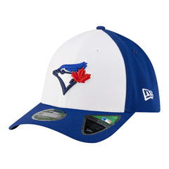 Toronto Blue Jays New Era Player Replica 39THIRTY M-Crown Flex Hat - White/Royal Hats