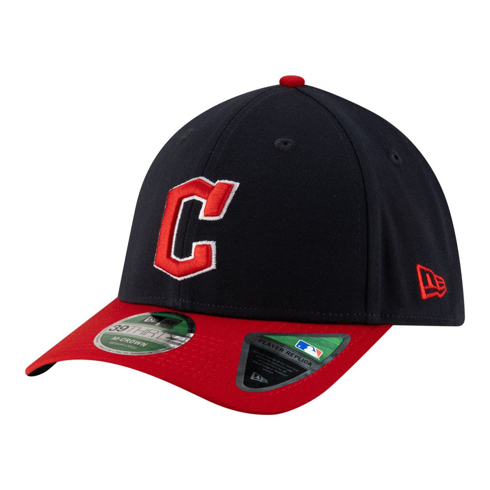 Cleveland Guardians New Era Player Replica 39THIRTY M-Crown Flex Hat - Navy Hats