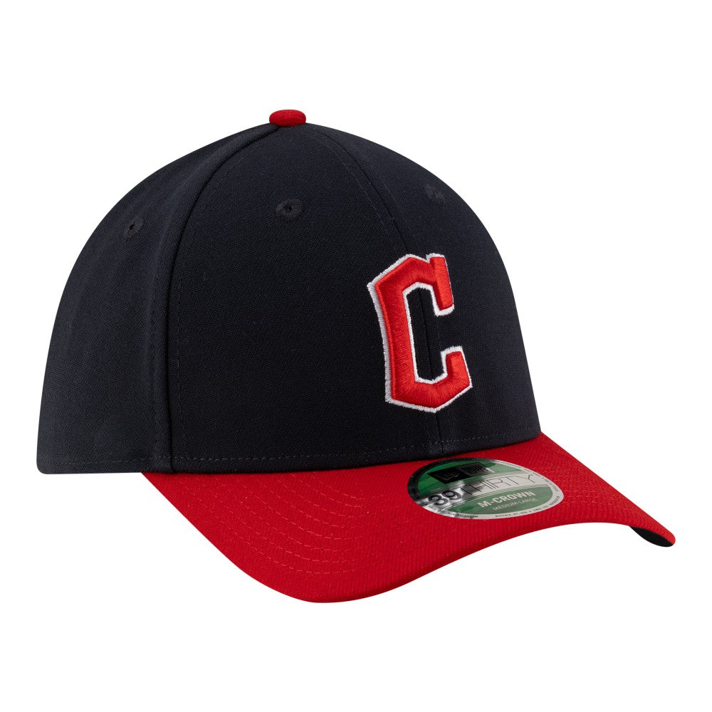 Cleveland Guardians New Era Player Replica 39THIRTY M-Crown Flex Hat - Navy Hats
