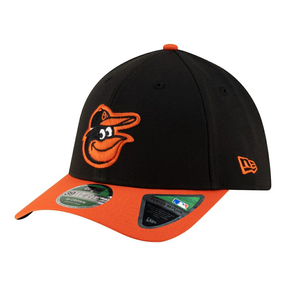 Baltimore Orioles New Era Player Replica 39THIRTY M-Crown Flex Hat - Black Hats