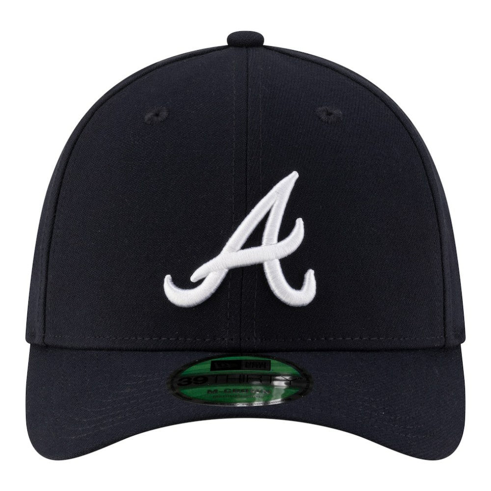 Atlanta Braves New Era Player Replica 39THIRTY M-Crown Flex Hat - Navy Hats