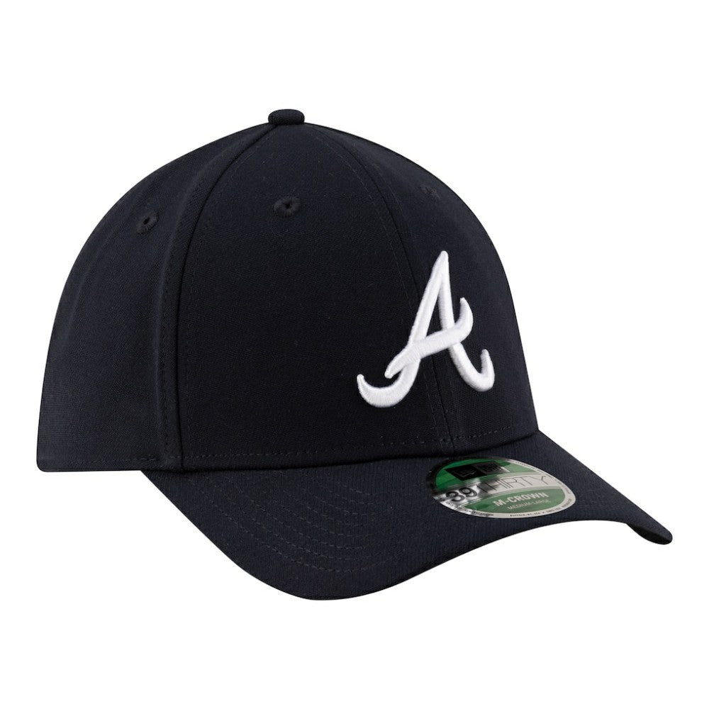Atlanta Braves New Era Player Replica 39THIRTY M-Crown Flex Hat - Navy Hats