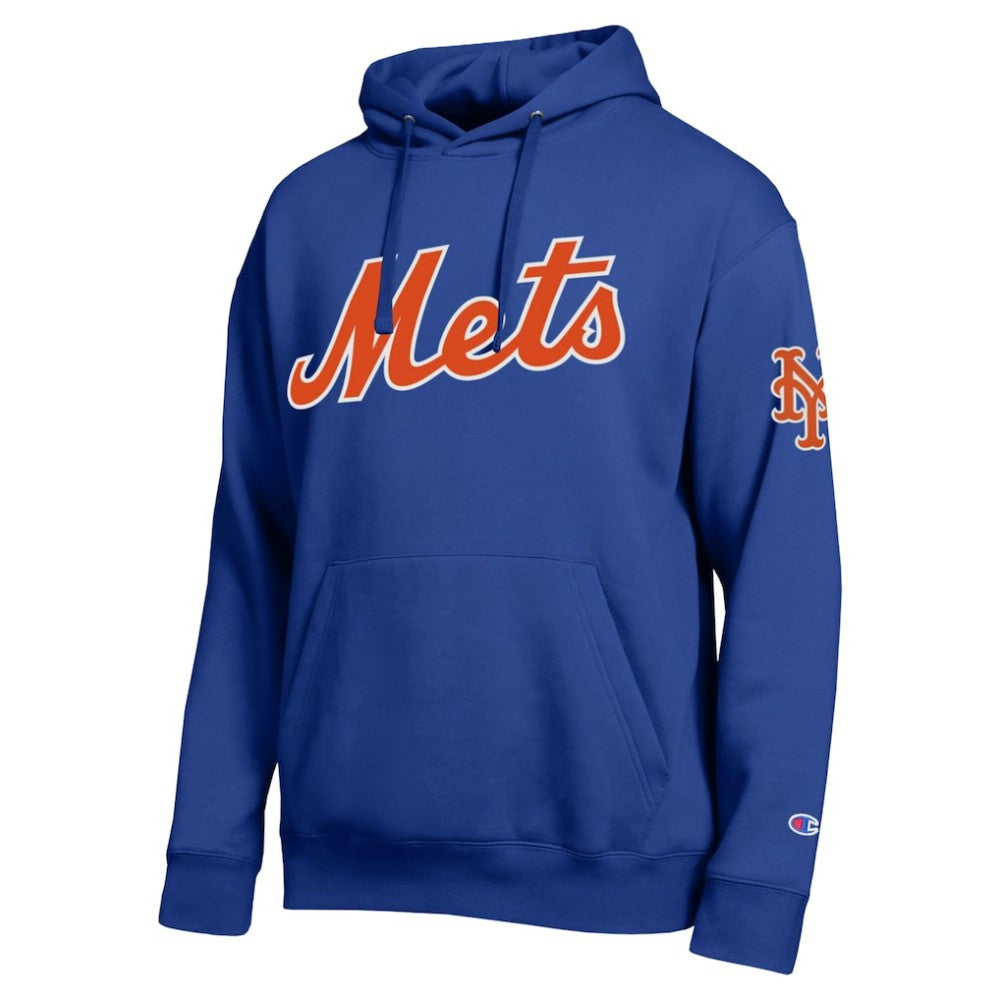 New York Mets Champion All Star Wordmark Hoodie - Royal Hoodies