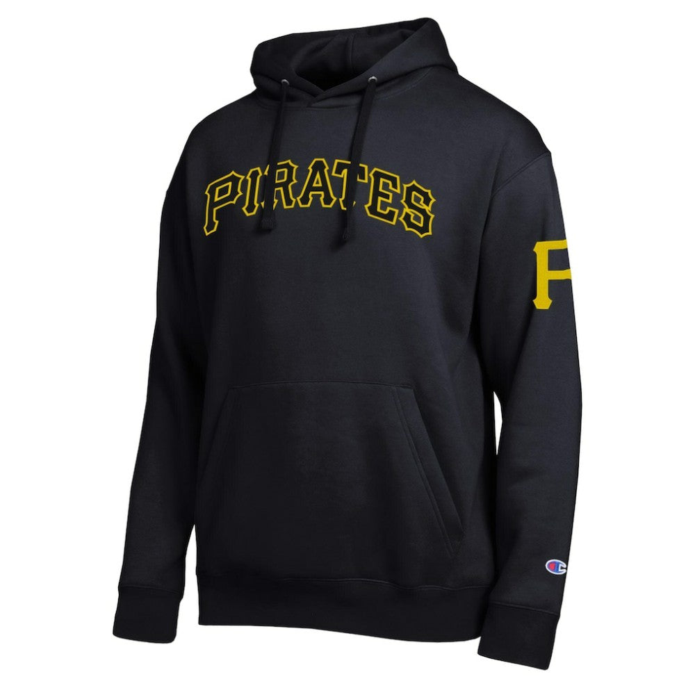 Pittsburgh Pirates Champion All Star Wordmark Hoodie - Black Hoodies