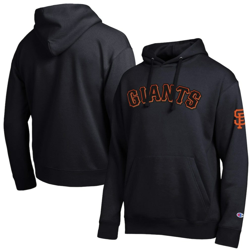 San Francisco Giants Champion All Star Wordmark Hoodie - Black Hoodies