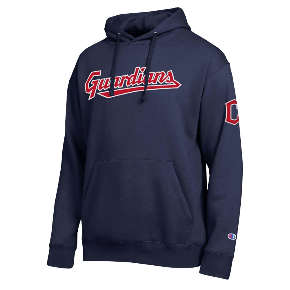 Cleveland Guardians Champion All Star Wordmark Hoodie - Navy Hoodies