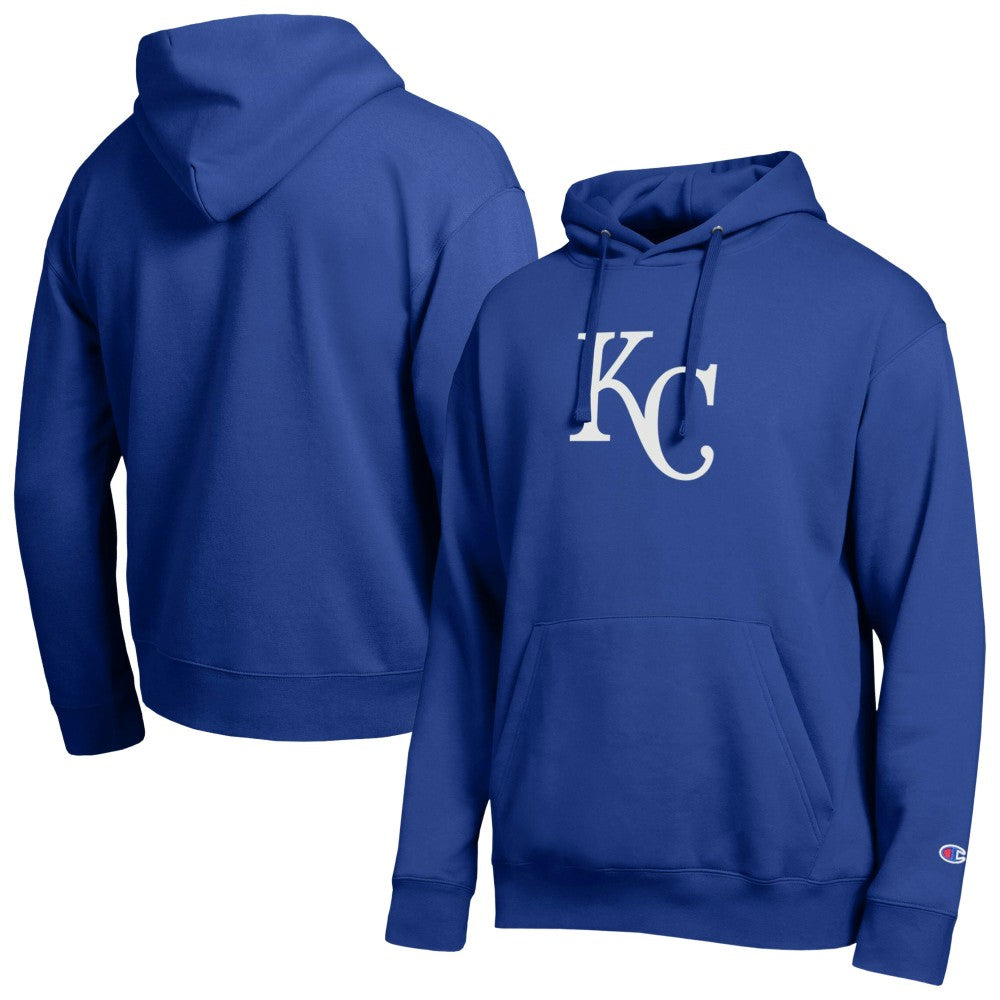 Kansas City Royals Champion All Star Embroidered Logo Hoodie - Royal Hoodies